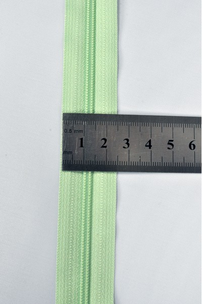 ZIP035  3號拉鏈  雙頭上下拉拉鏈款式  聚酯牙拉鏈款式  密尾拉鏈  不設單獨拉鍊訂購 側面照